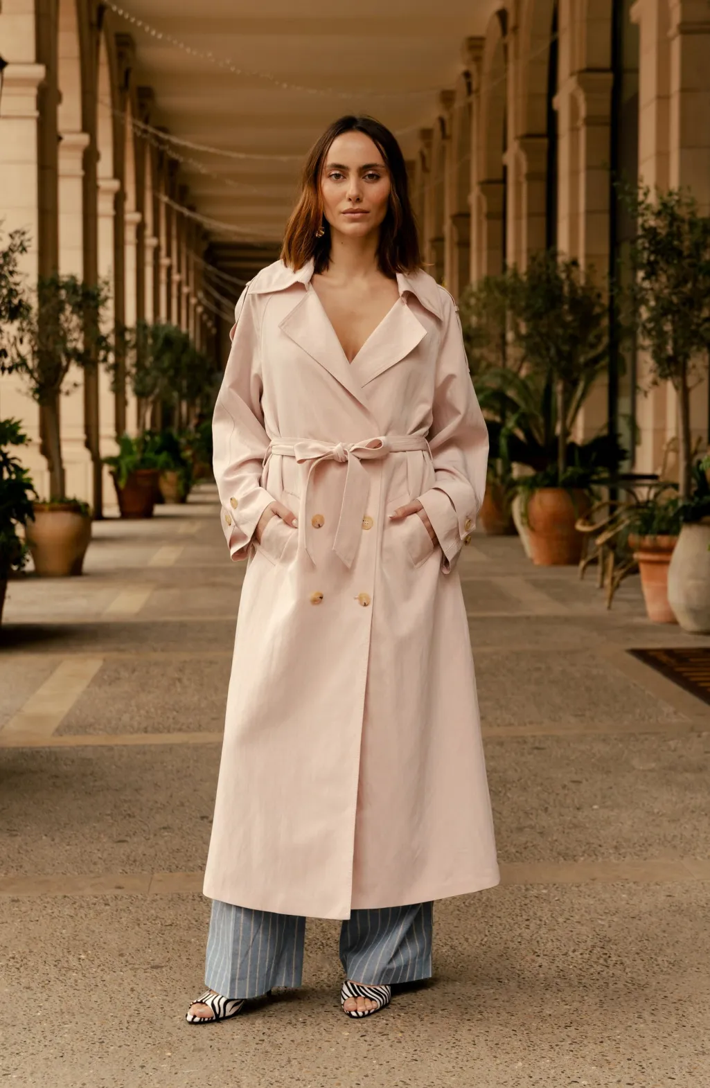 Crsprii Trench Coat C646