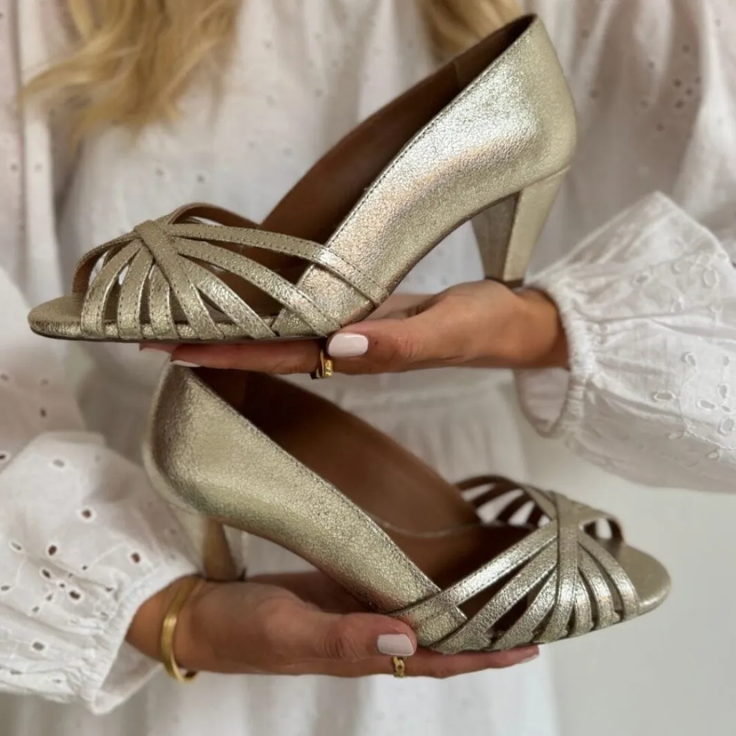 Copenhagen Shoes Csall I Need Metallic | Högklackade Skor & Pumps