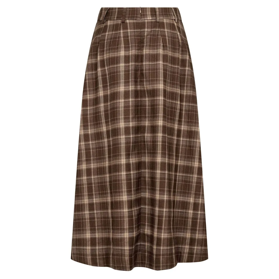 Co´Couture Dagnycc Anya Check Peat kirt 500071 | Kjolar