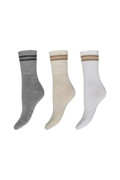 De3-Pack Ankle Sock Bamboo 21345-7502