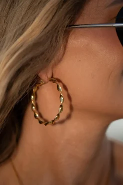 Rooted Ditte Medium Earring | Örhängen
