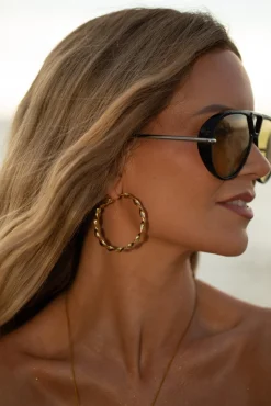 Rooted Ditte Medium Earring | Örhängen