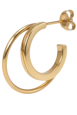 Double Olympia Hoop DOH-SS26-SS-GEFT