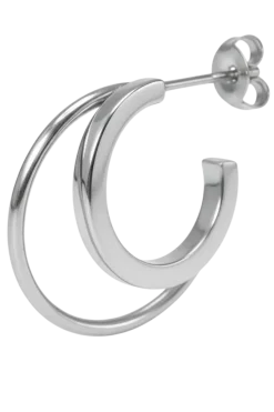 Jane Koenig Double Olympia Hoop DOH-SS26-SS-SEFT | Örhängen