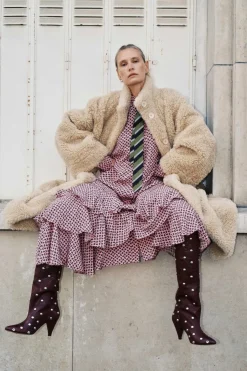 Essentiel Antwerp Eaimagazine Tiered Ruffle Dressimagazine | Klänningar