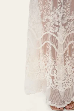 Ellinoric Lace Maxi Skirt 2565