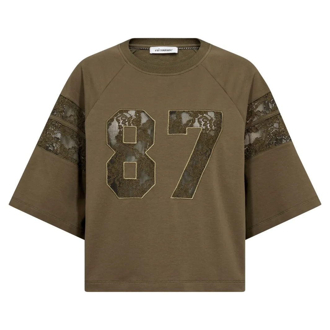 Co´Couture Eycc 87 ace Tee weat 500029 | T-Shirts & Toppar