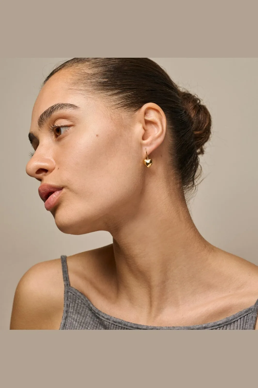 Enamel Copenhagen Enenearrings, Poma Drop Heart E443G | Örhängen