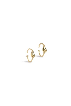 Enamel Copenhagen Enenhoops, Twistie Drop E448G | Örhängen