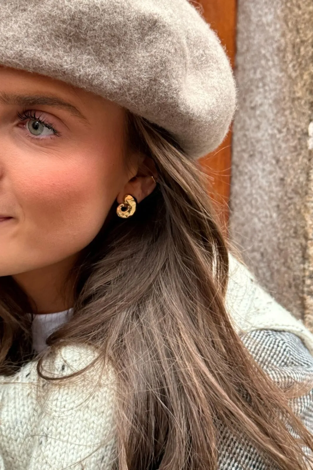 Enamel Copenhagen Enenstuds, Carya E442G | Örhängen