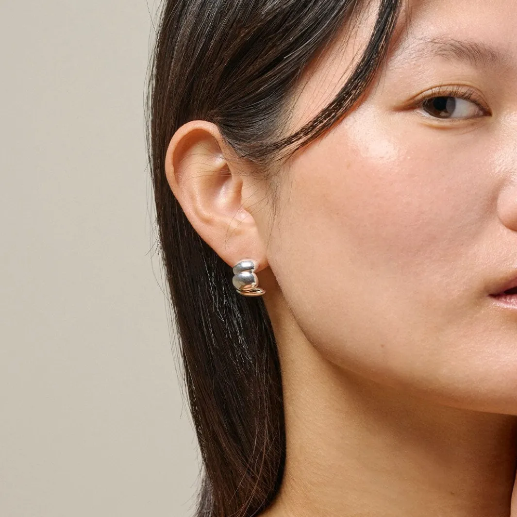 Enamel Copenhagen Enhoops, Melia Chunky E473S | Örhängen