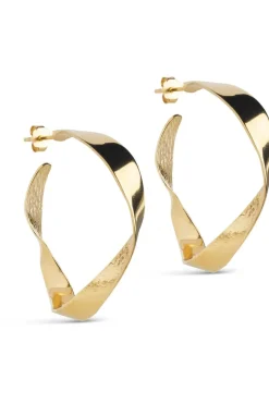 Enamel Copenhagen Enhoops, Scarlet Large | Örhängen