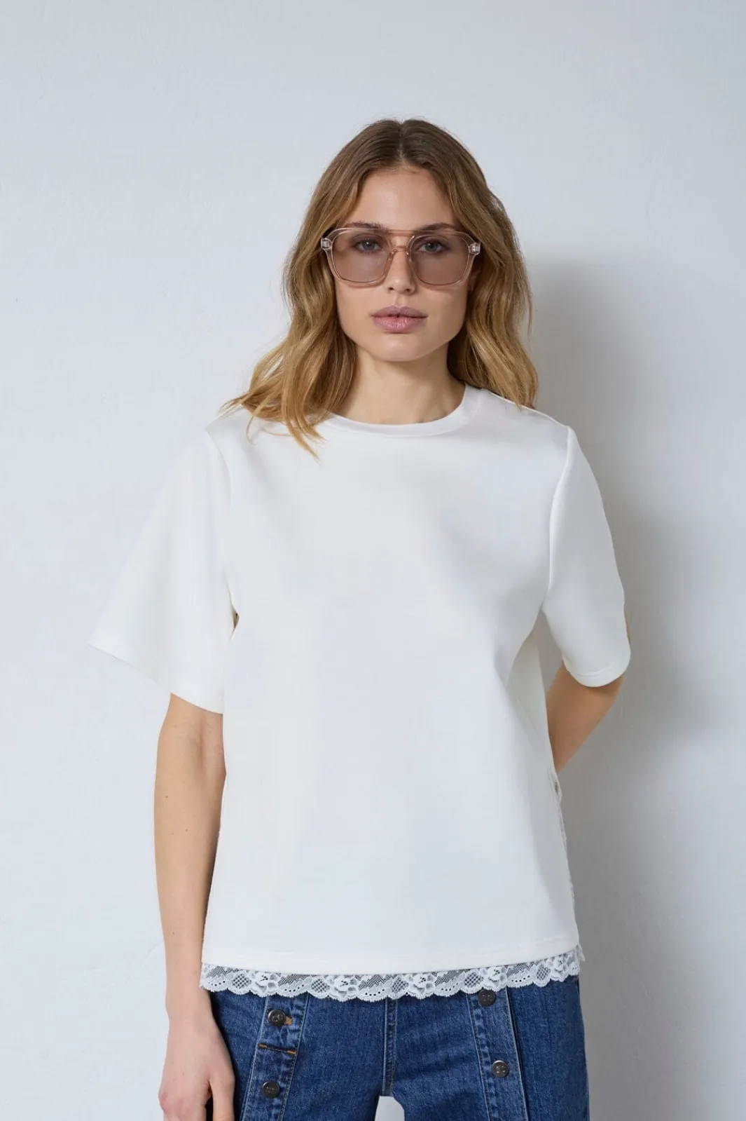 Co´Couture Evicc ace Tee 43031 | T-Shirts & Toppar