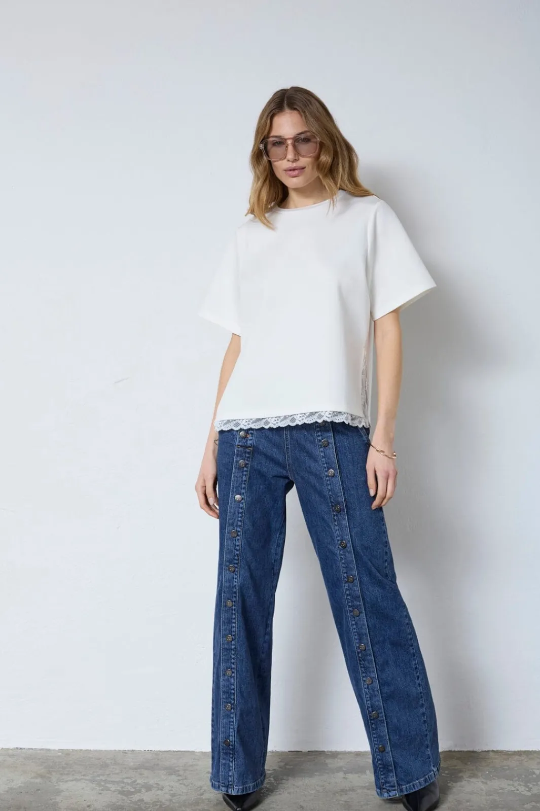 Co´Couture Evicc ace Tee 43031 | T-Shirts & Toppar