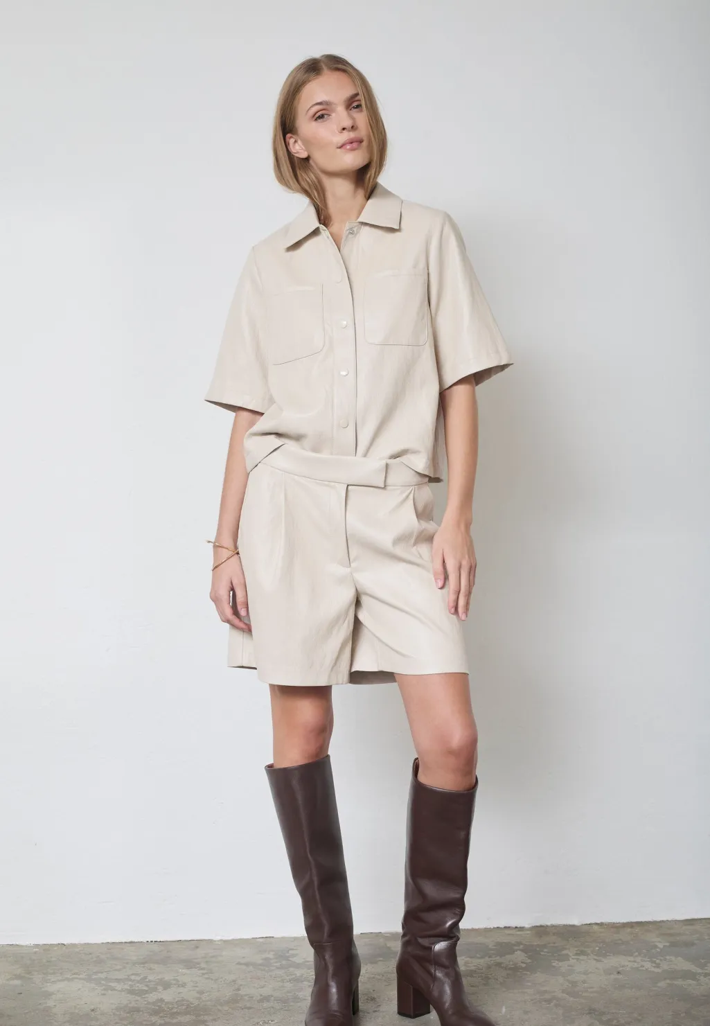 Gittcc Pleat Shorts 41070