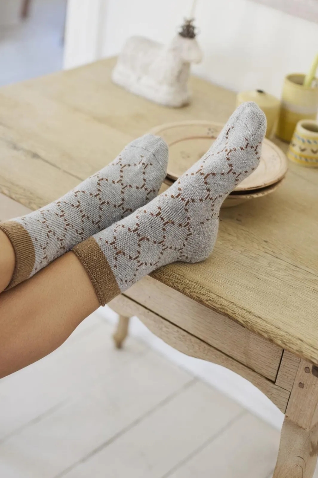 Hype The Detail Hdcosy Socks Logo 37345-75 | Damstrumpor & Trikåer