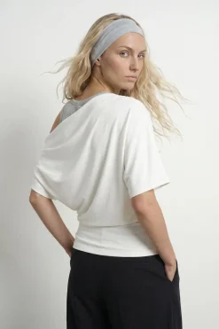 Hypedrop Hdea Draped Off-houder Top 32000705 | T-Shirts & Toppar