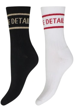 Hype The Detail Hdtennis Sock 2-Pk 21491-80 | Damstrumpor & Trikåer