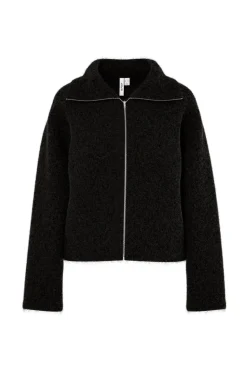 Hdyasmin Ls Wide-Collar Cardigan 32000436