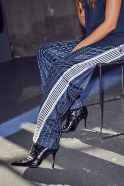 Hlabaggy Pin Stripe Track Pants HL10493