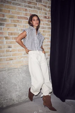 Haute L'Amitié Hadinnie N ini Check hirt H10847 | Blusar & Skjortor