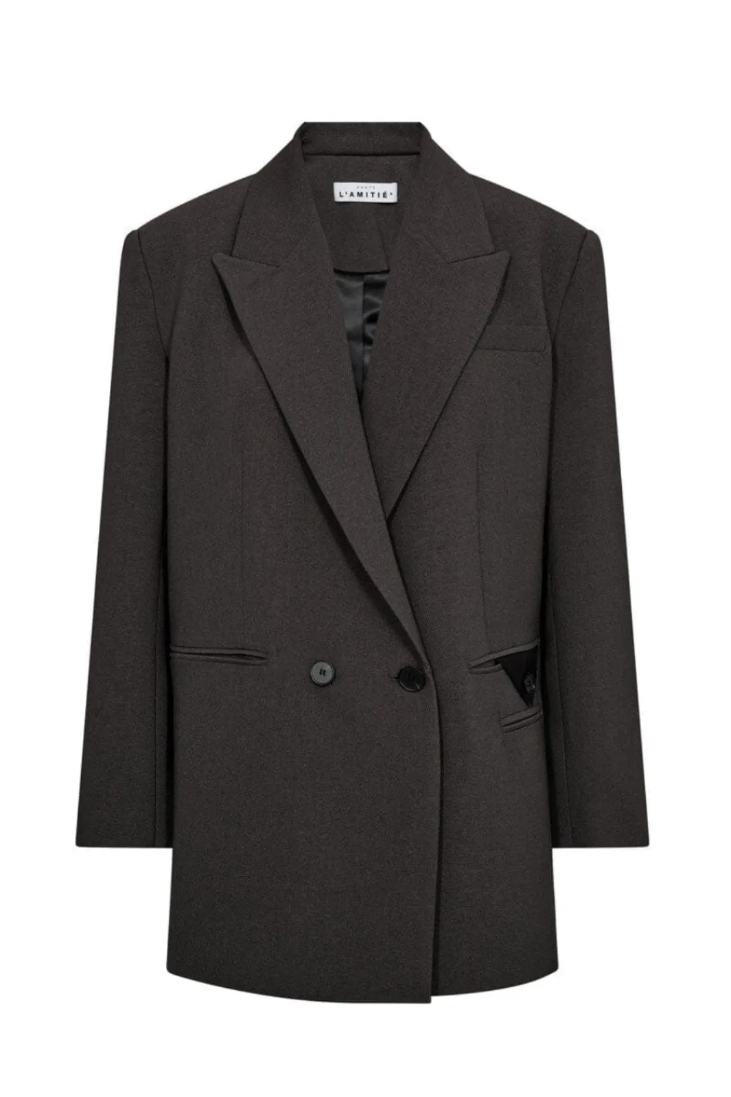 Haute L'Amitié Haeerad Overize Triange Bazer H10463 | Blazers
