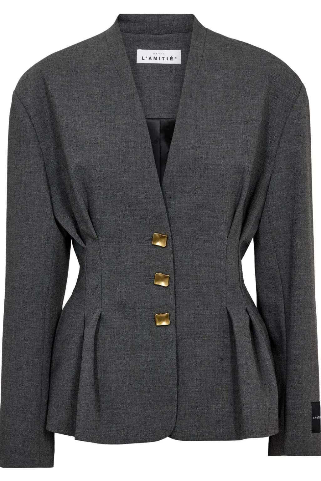 Hlaenna Waist Pleat Blazer HL10669