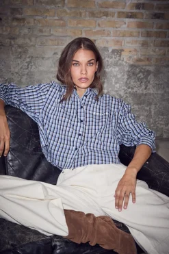 Haute L'Amitié Haiode Check hirt H10828 | Blusar & Skjortor