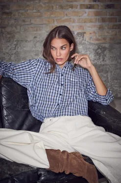 Haute L'Amitié Haiode Check hirt H10828 | Blusar & Skjortor