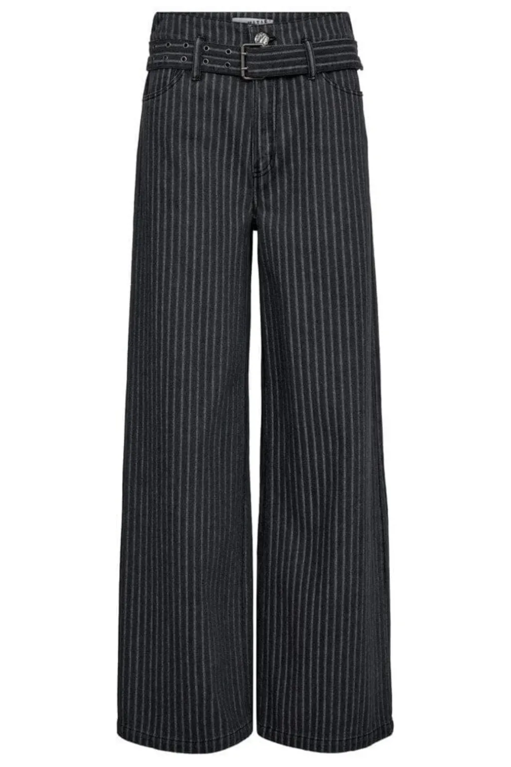 Hlalou Stripe Belt Jeans HL10175