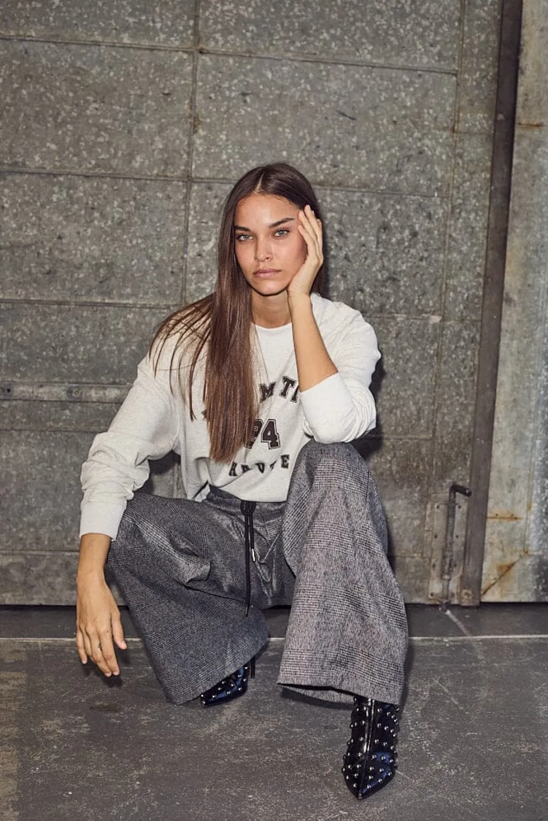 Haute L'Amitié Haichee Check Taior Tie Pant H10305 | Jeans, Leggings & Byxor