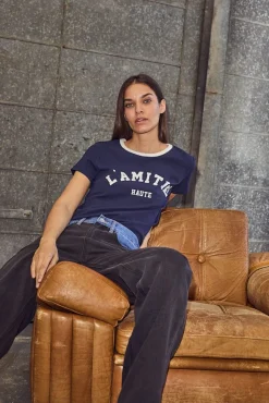 Haute L'Amitié Haneckine ogo Tee H10006 | T-Shirts & Toppar