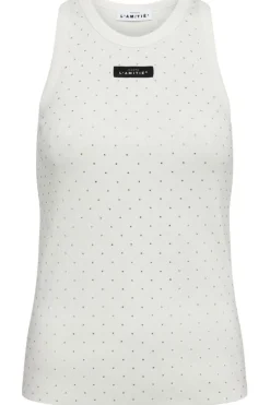 Haute L'Amitié Harib Badge tone Tank H10707 | T-Shirts & Toppar