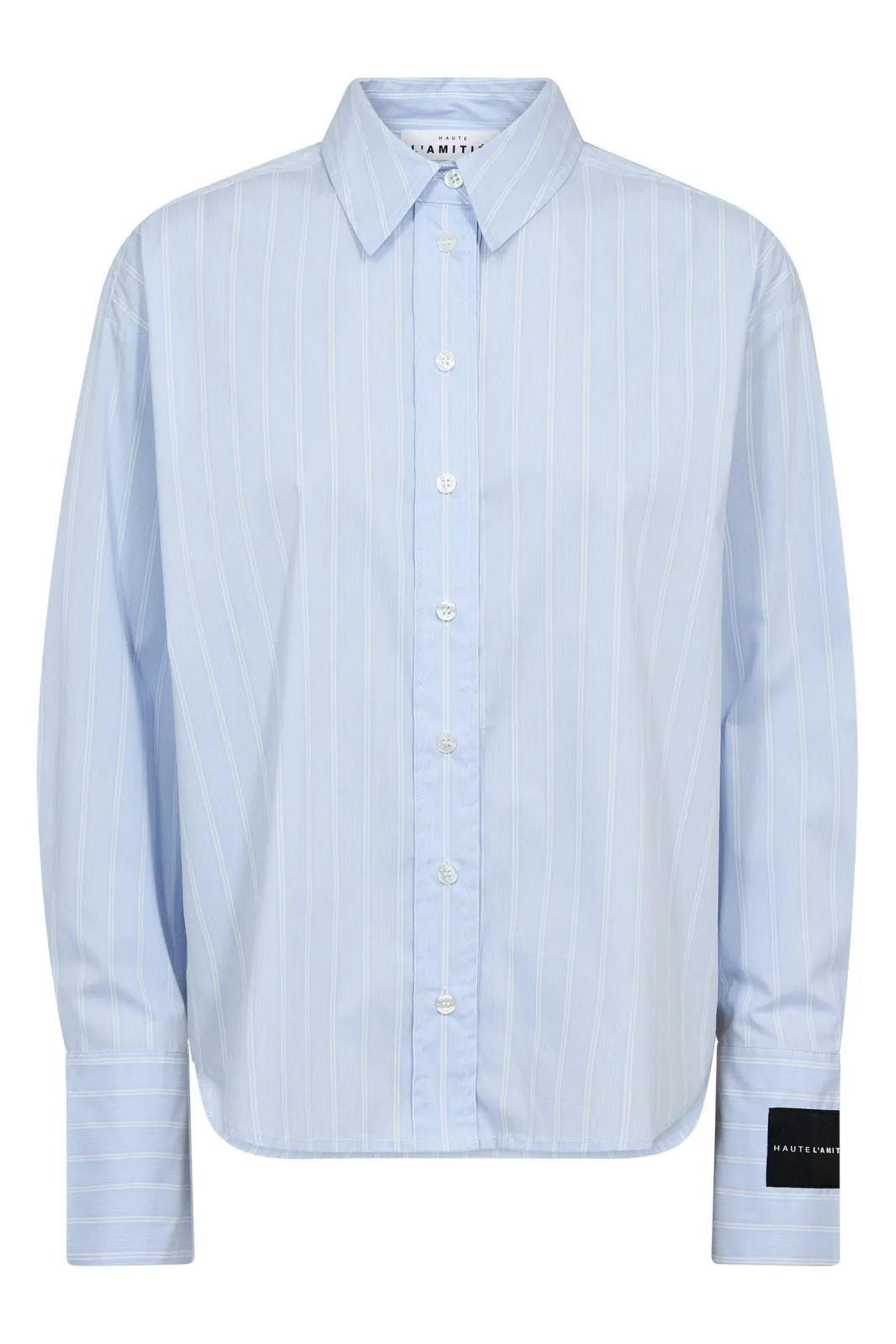 Haute L'Amitié Haophie Cay tripe hirt H10744 | Blusar & Skjortor