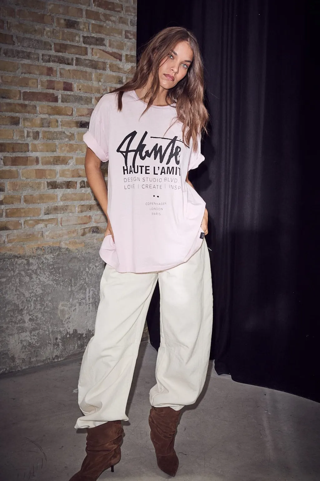 Hlastudio Loose Tag Tee HL10758