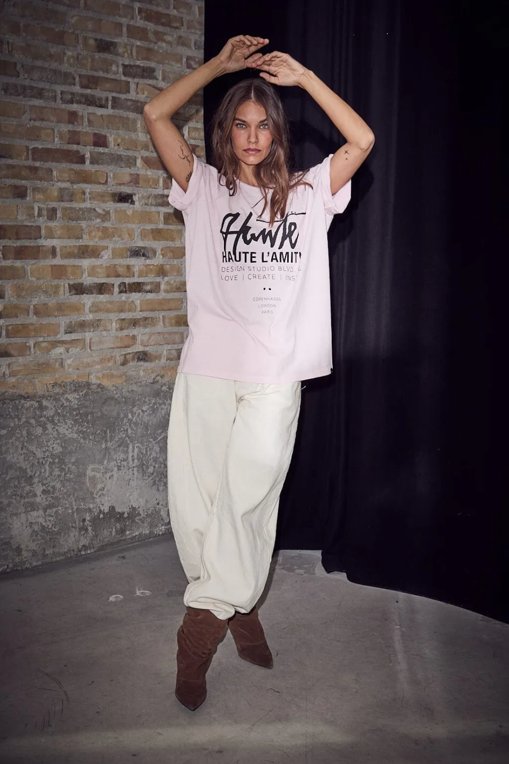 Hlastudio Loose Tag Tee HL10758