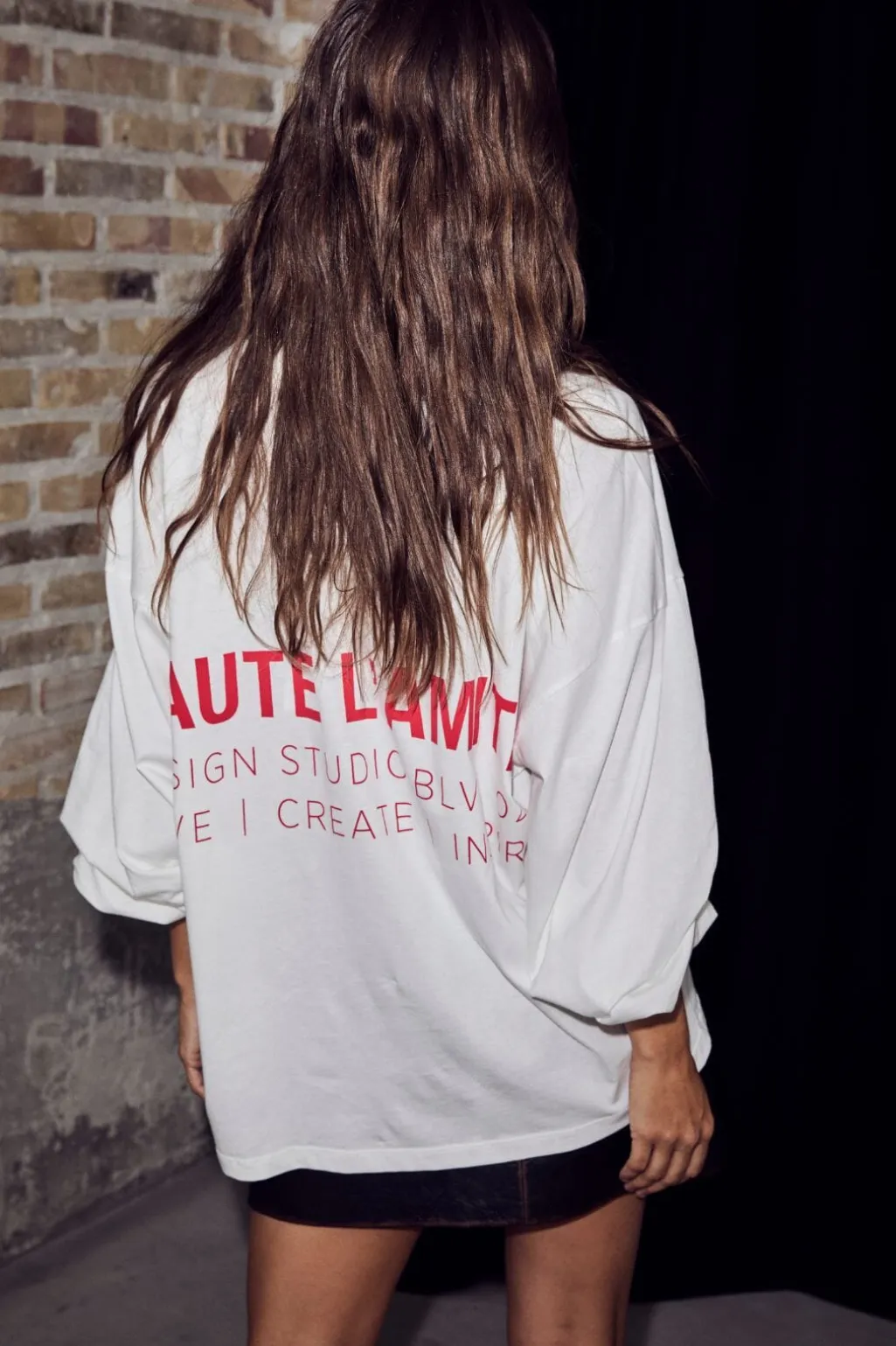 Hlastudio Ls Print Tee HL10421
