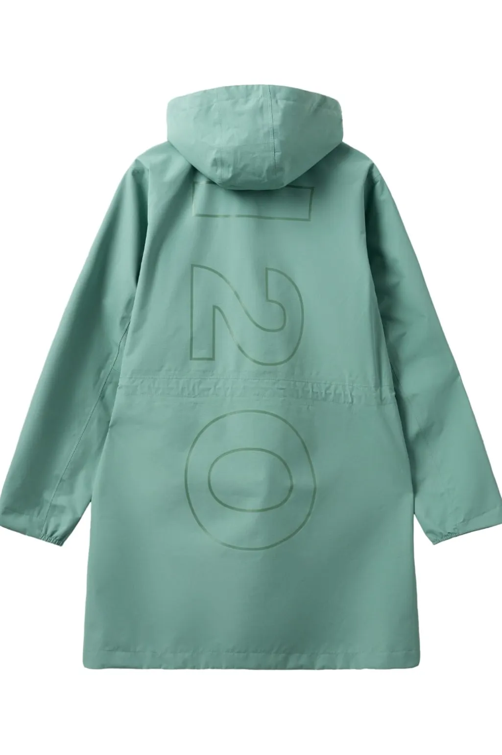 H2rømø Logo Lw Rain Long Jacket 100982