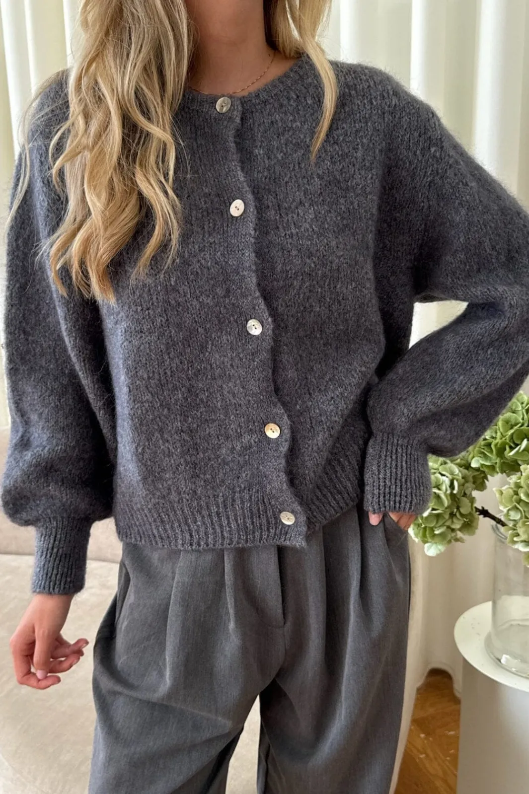BYIC Idaic Cardigan 5219 | Amningsvänliga Kläder|Sticka