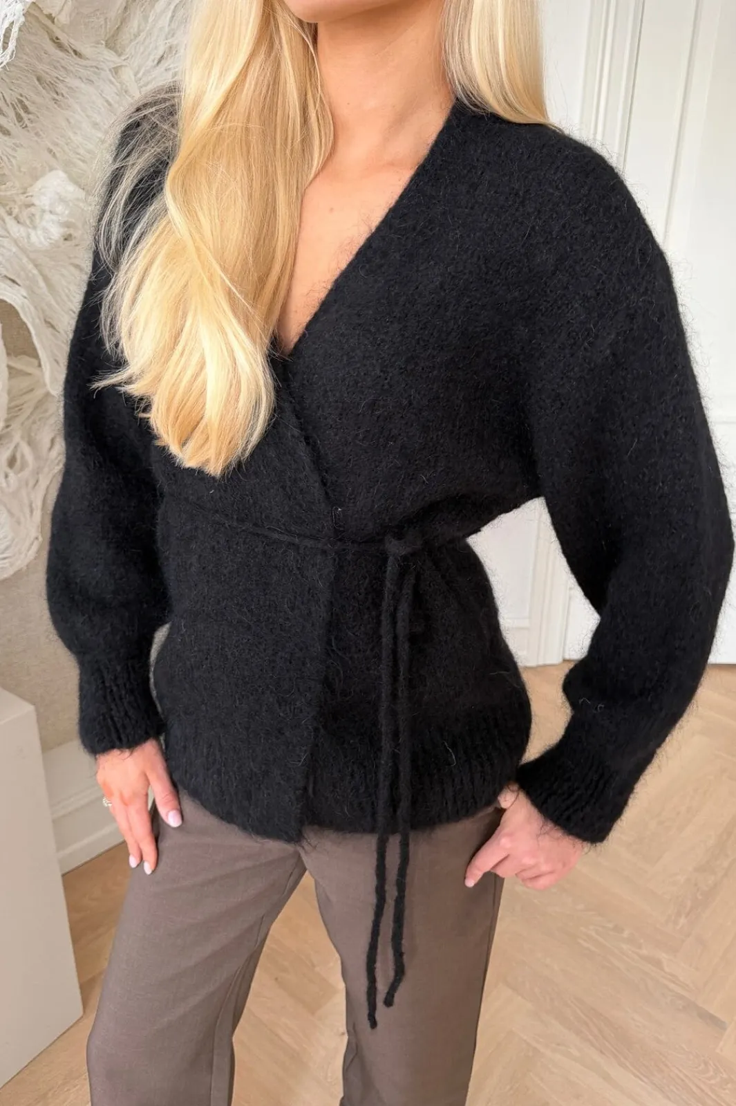 BYIC Idaic Wrap Cardigan 85119 | Amningsvänliga Kläder|Cardigans
