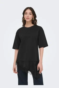 JDY aa 2/4 ace Detai T-hirt | T-Shirts & Toppar