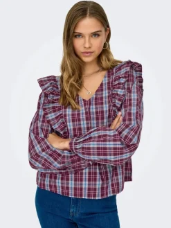 JDY doy / Check Top | Blusar & Skjortor
