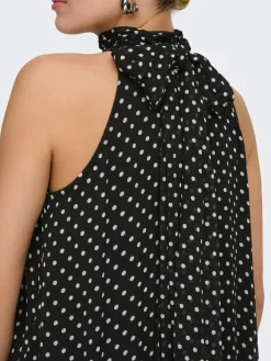 Jdypolka S/L Halterneck Midi Dress