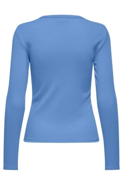 Jdysolar L/S O Neck Top Dia