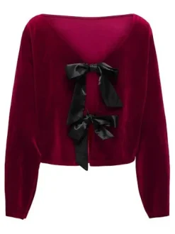 JDY victory / Vevet Bow Top | Blusar & Skjortor