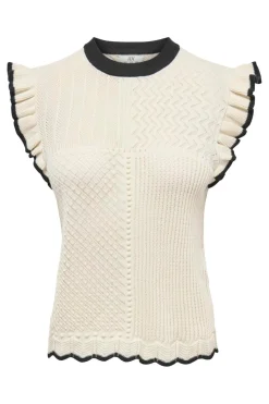 Jdyviolet S/L Frill Pullover Knt