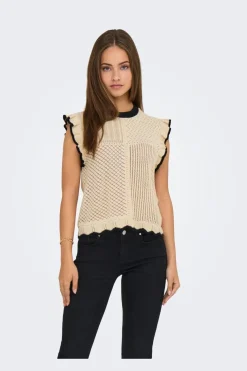 Jdyviolet S/L Frill Pullover Knt