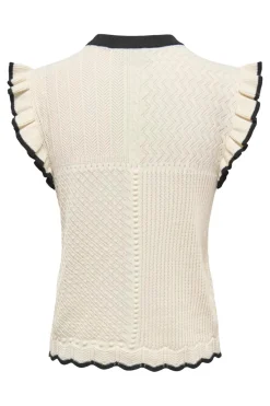 Jdyviolet S/L Frill Pullover Knt