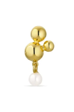 Jkatomic Stud w. pearl pendant
