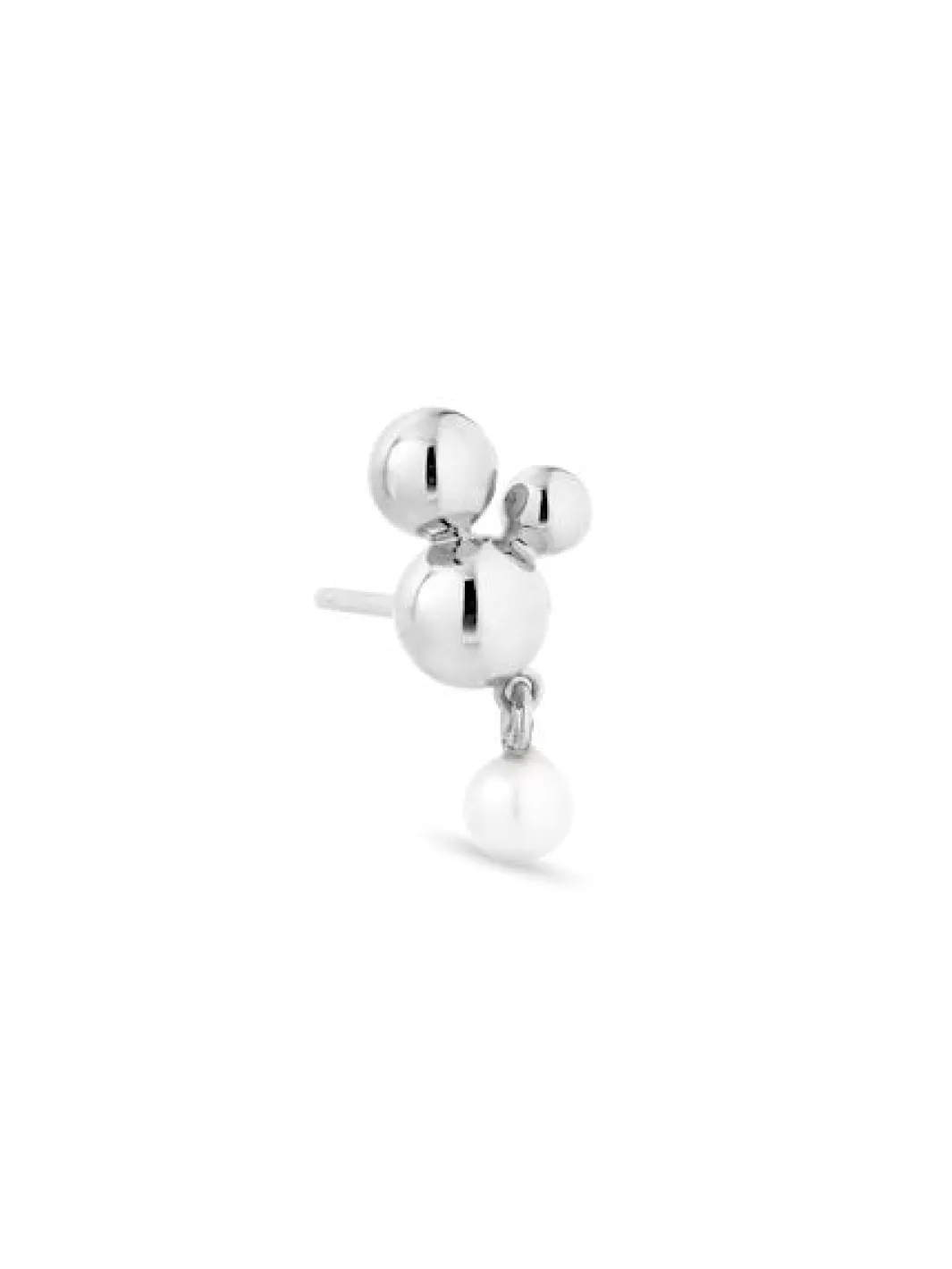 Jane Kønig Jkatomic Stud w. pearl pendant | Örhängen